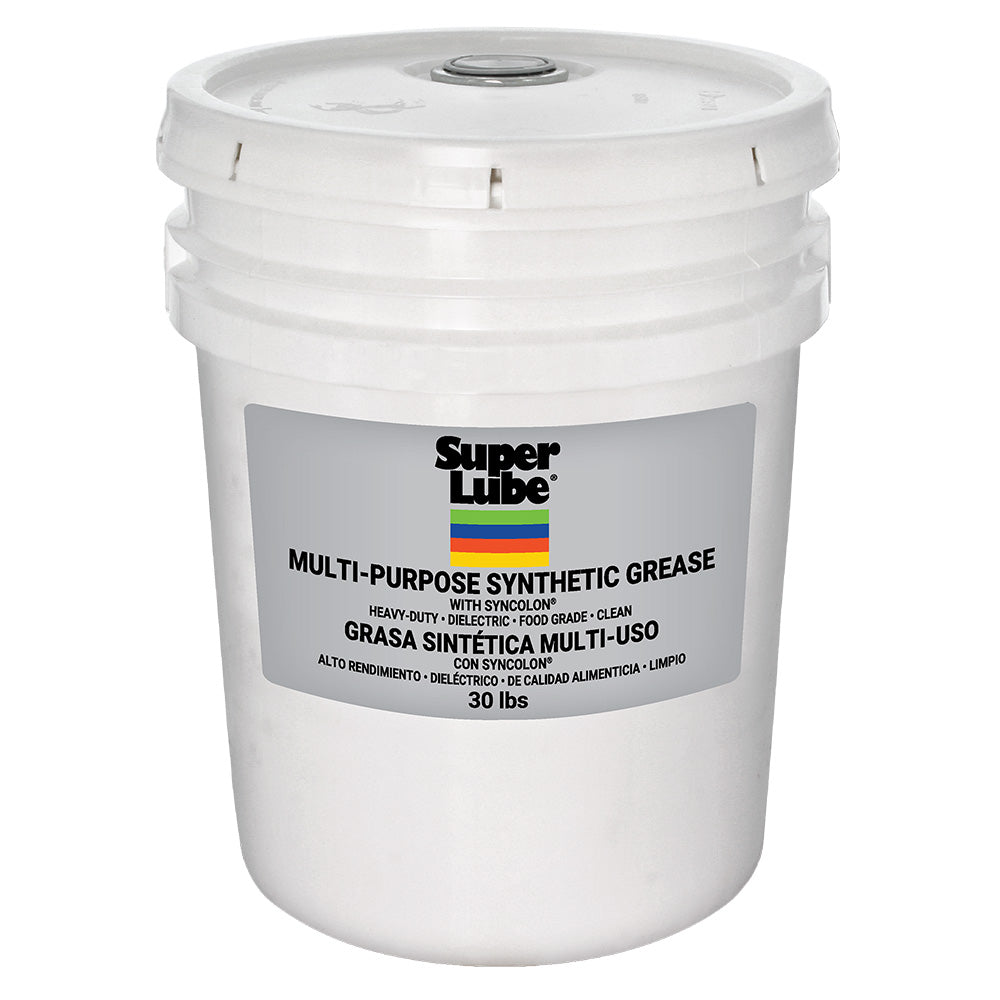 Super Lube Multi-Purpose Synthetic Grease w/Syncolon® (PTFE) - 30lbs