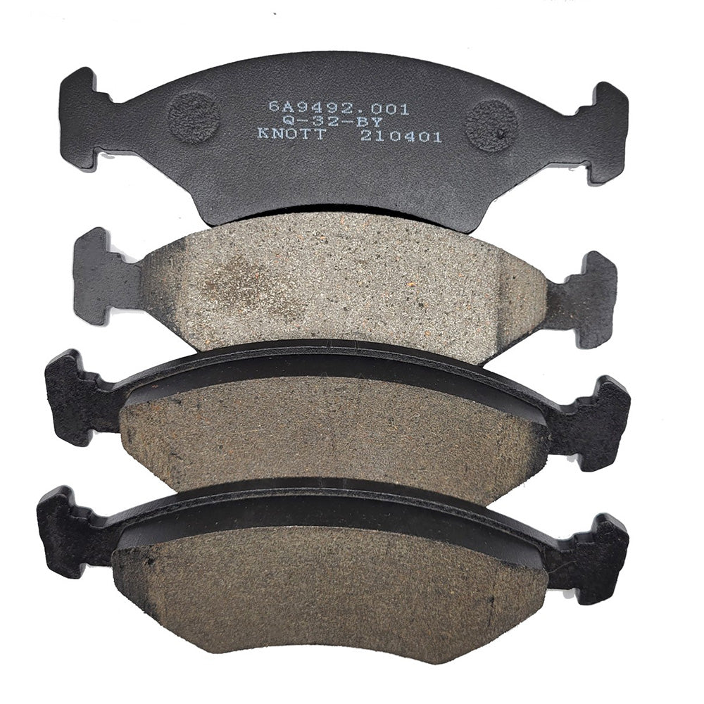 Load Rite by Knott Brake Pads 10 & 12" Disc Full Axle 2 Sets Inner & Outer