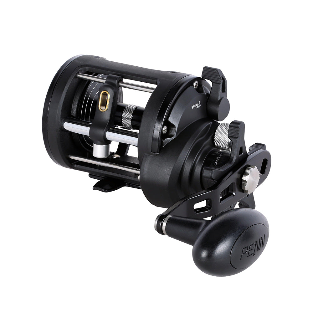 PENN RVLII20LWLH Rival™ II 20 Level Wind Left Hand Conventional Reel