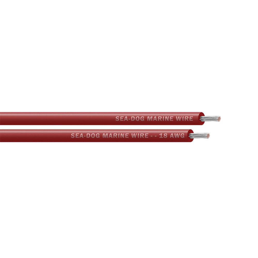 Sea-Dog 18 AWG Red Primary Wire - 500'