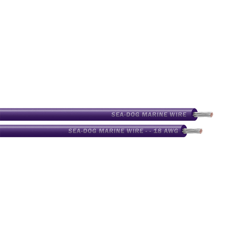 Sea-Dog 18 AWG Purple Primary Wire - 25'