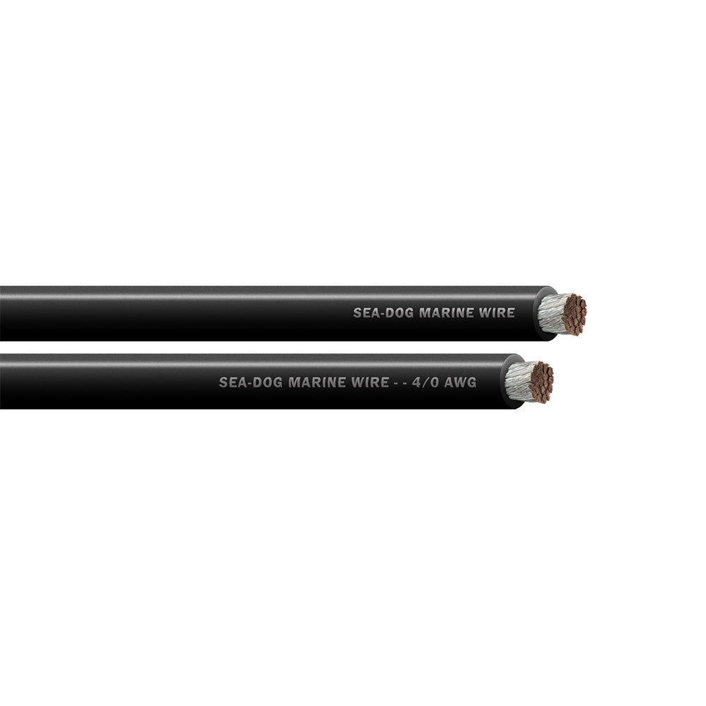 Sea-Dog 4/0 AWG Black Battery Cable - 50'