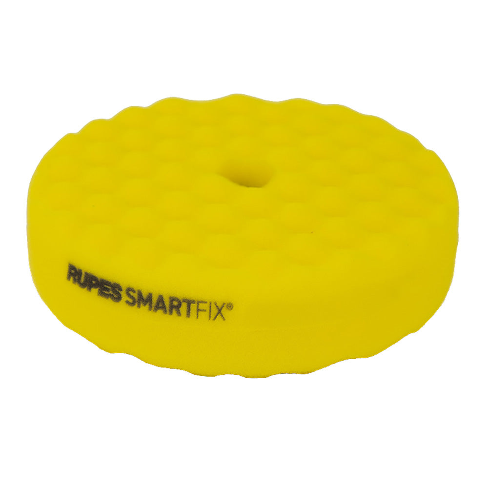 RUPES SMARTFIX® Double-Sided Fine Foam Pad - 180mm - Yellow