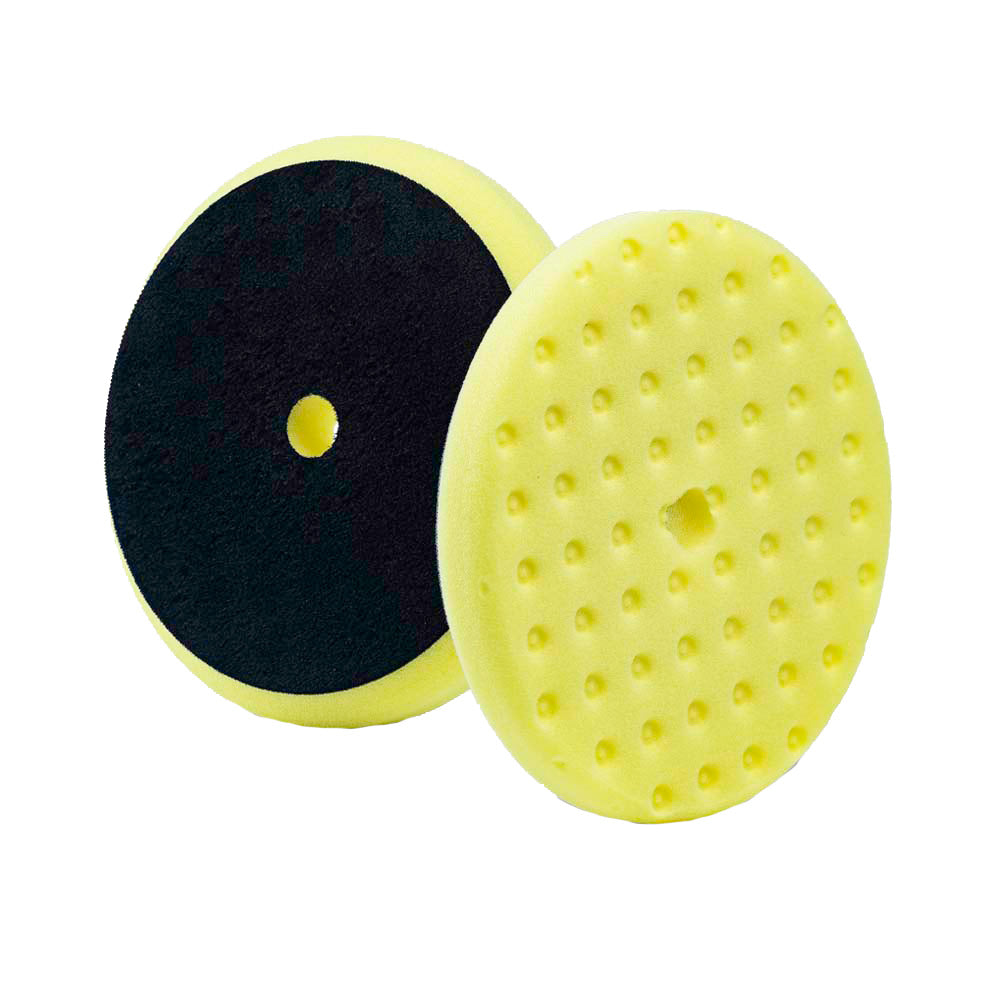 Lake Country Yellow Foam Cutting Pad w/CCS Technology™ 8" x 1 1/4"