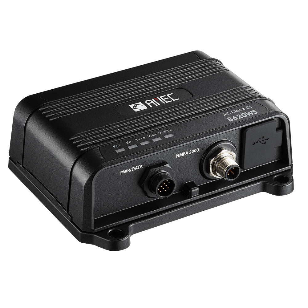 AMEC B620WS Class B AIS Transceiver w/WI-FI & VHF Splitter - 2W CSTDMA, NMEA2000, NMEA 0183, USB