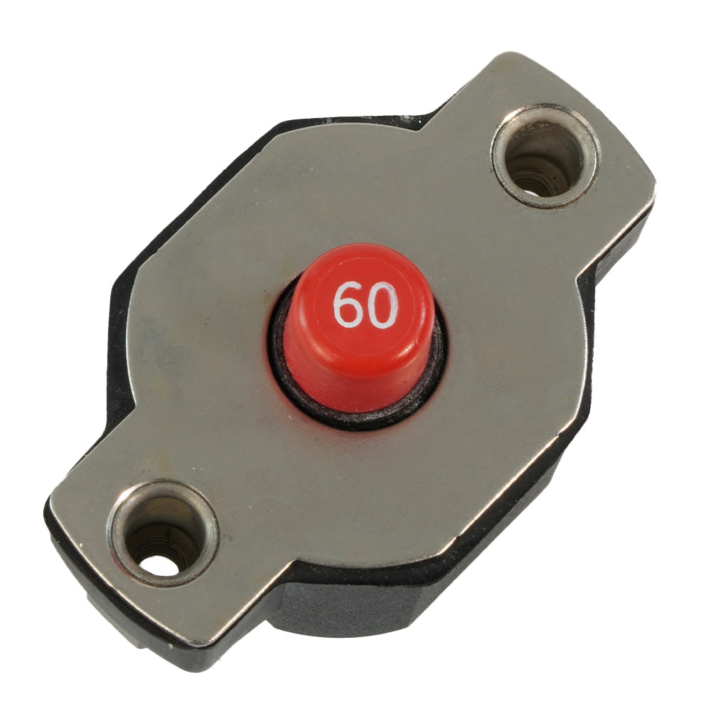 Egis 60A Push Button Circuit Breaker - Reset Only
