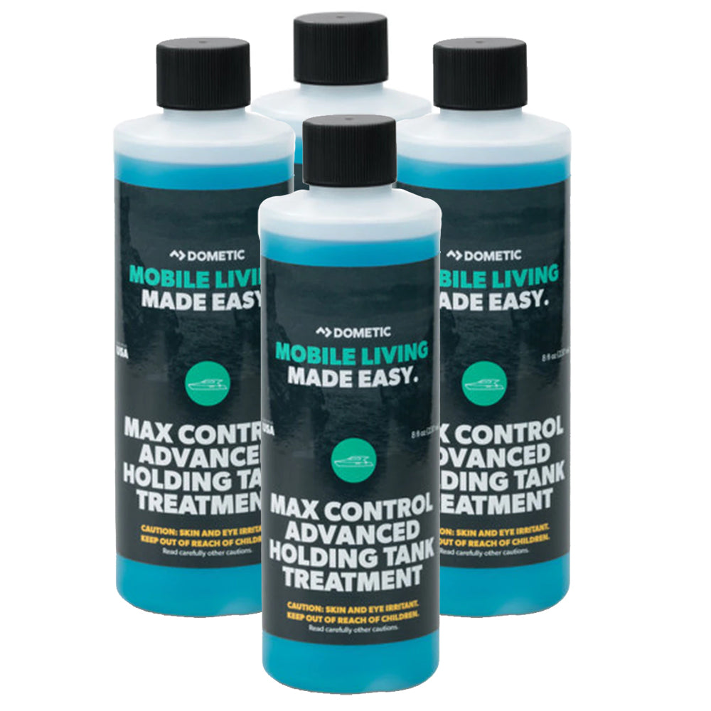 Dometic™ Max Control Holding Tank Deodorant - Four (4) Pack of 8oz Bottles