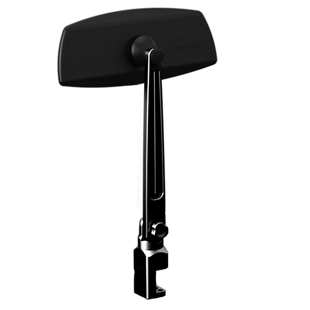 PTM Watersports Pontoon Mirror/Bracket Kit w/VR-100 Pro & PCX-200 (Black)