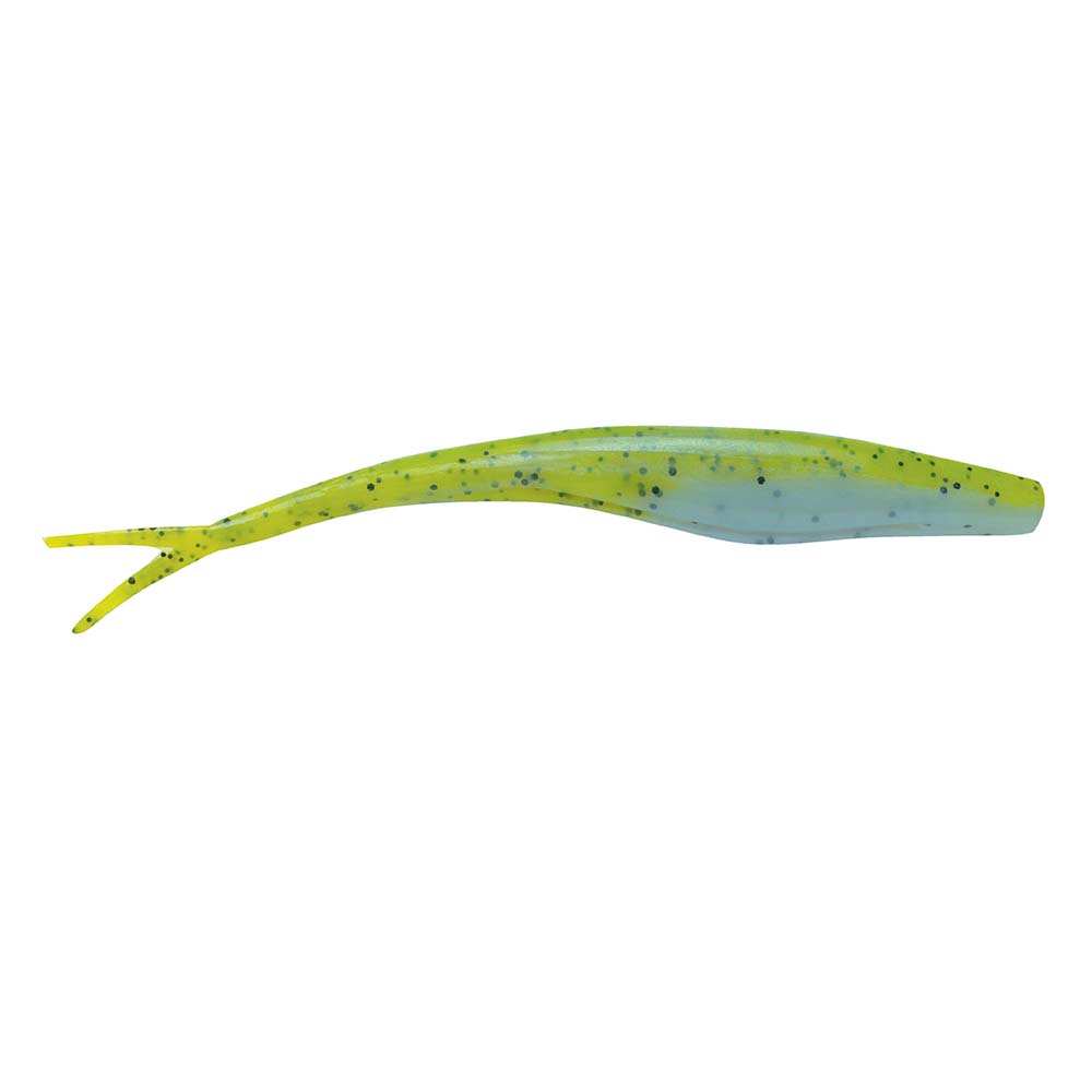 Berkley Gulp!® Saltwater Jerk Shad - 5" - Chartreuse Pepper Neon