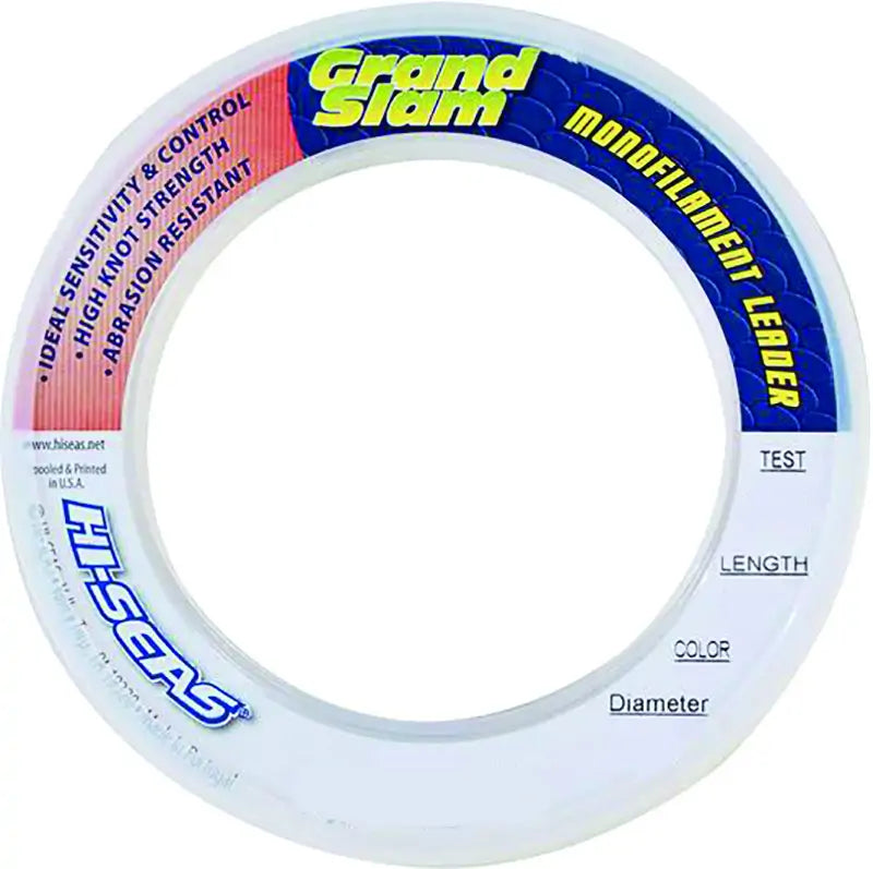 HI-SEAS GRAND SLAM MONO LEADER CLEAR 20-150lb 50yd