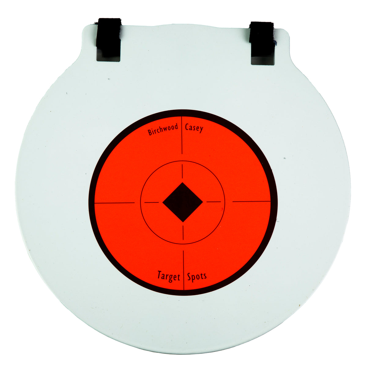 B/C 8" 3/8" STEEL TRGT ROUND PLATE
