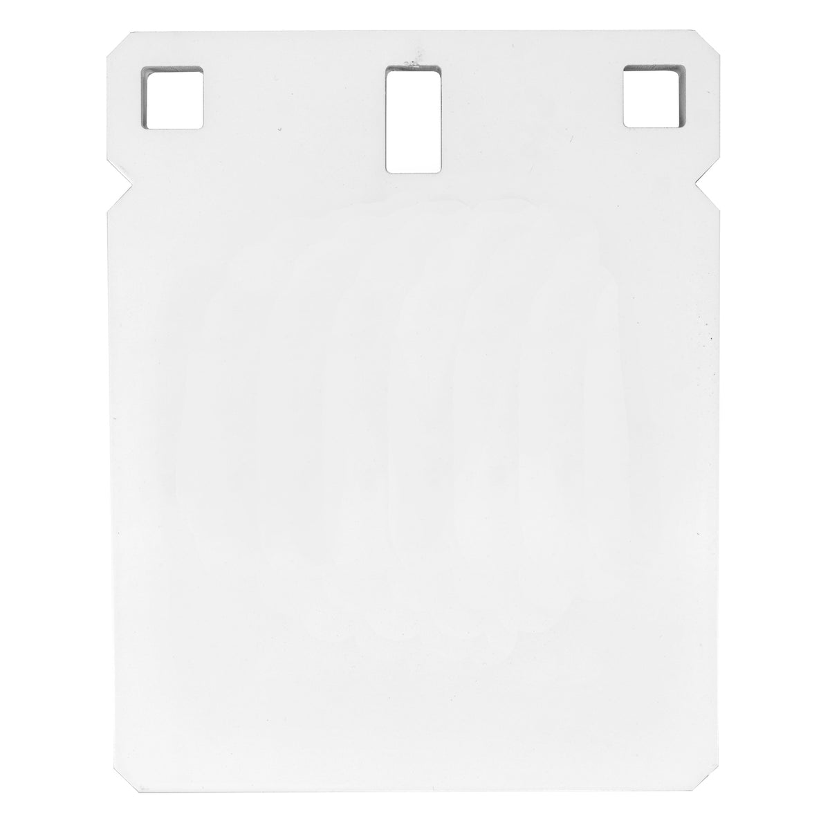 B/C 6" 3/8" STEEL TRGT SQUARE PLATE