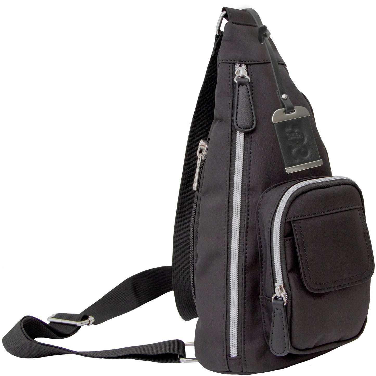 BULLDOG SLING BAG W/HOLSTER BLK