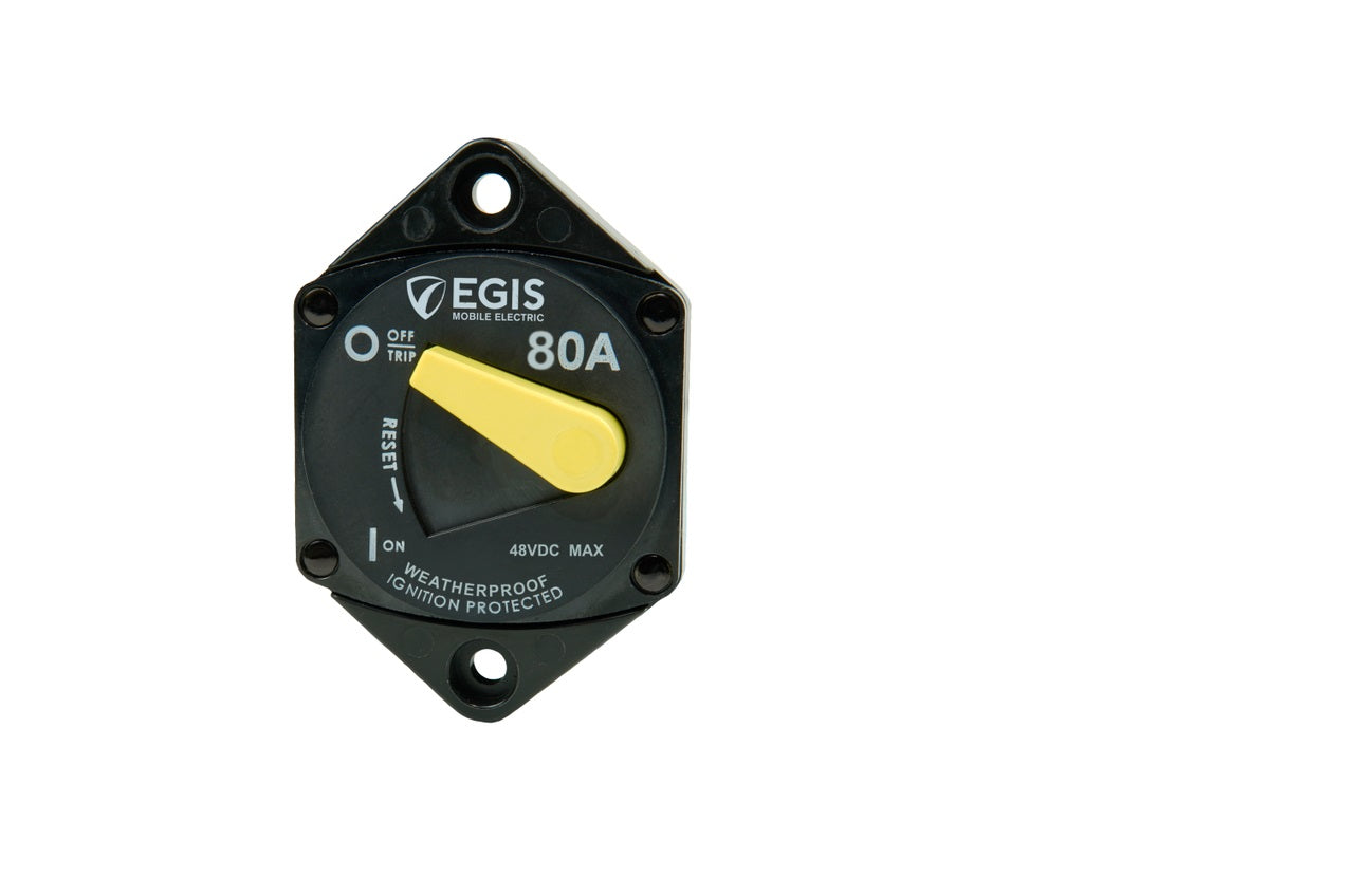 EGIS 87-Series 80 Amp Circuit Breaker Panel Mount