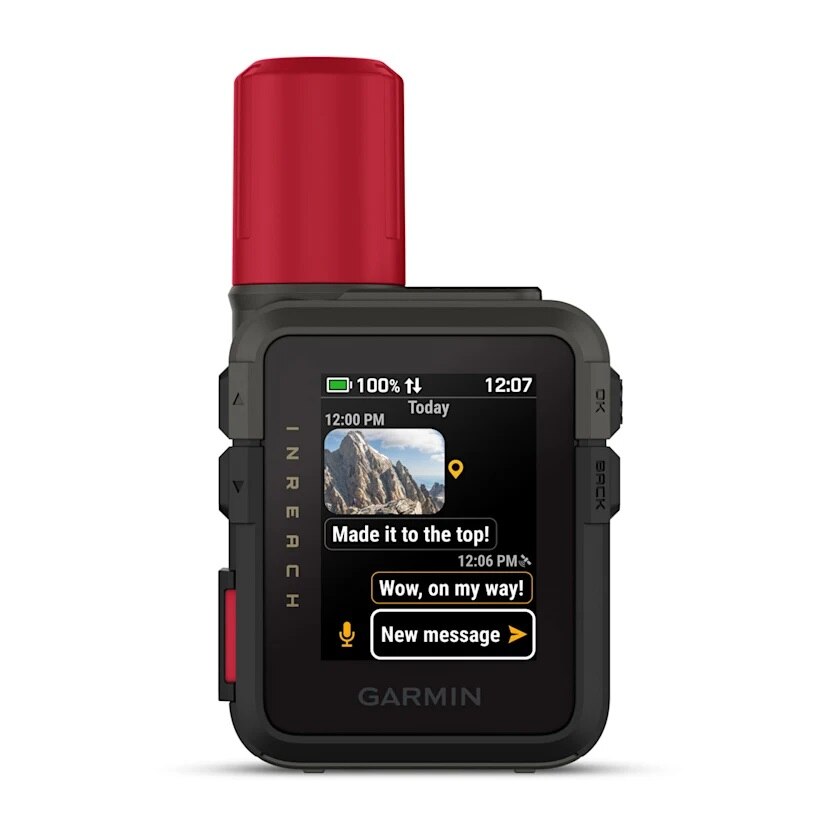 Garmin inReach® Mini 3 Plus Compact SOS Satellite Communicator with Photo and Voice Messaging