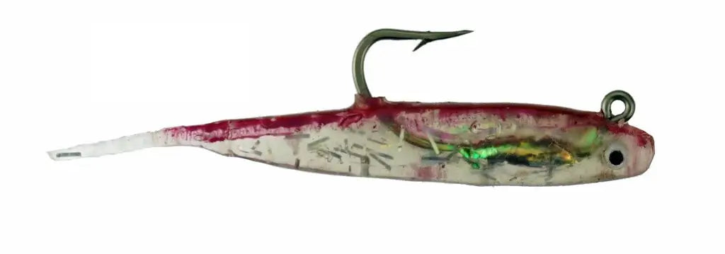 H H LURE GLASS MINNOW DOUBLE RIG 1/4oz LAGUNA GLASS