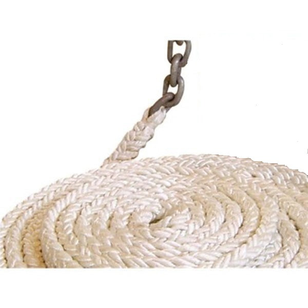 Lewmar 10ft 5/16in G4 Chain & 150ft 5/8in 8 Plait Line