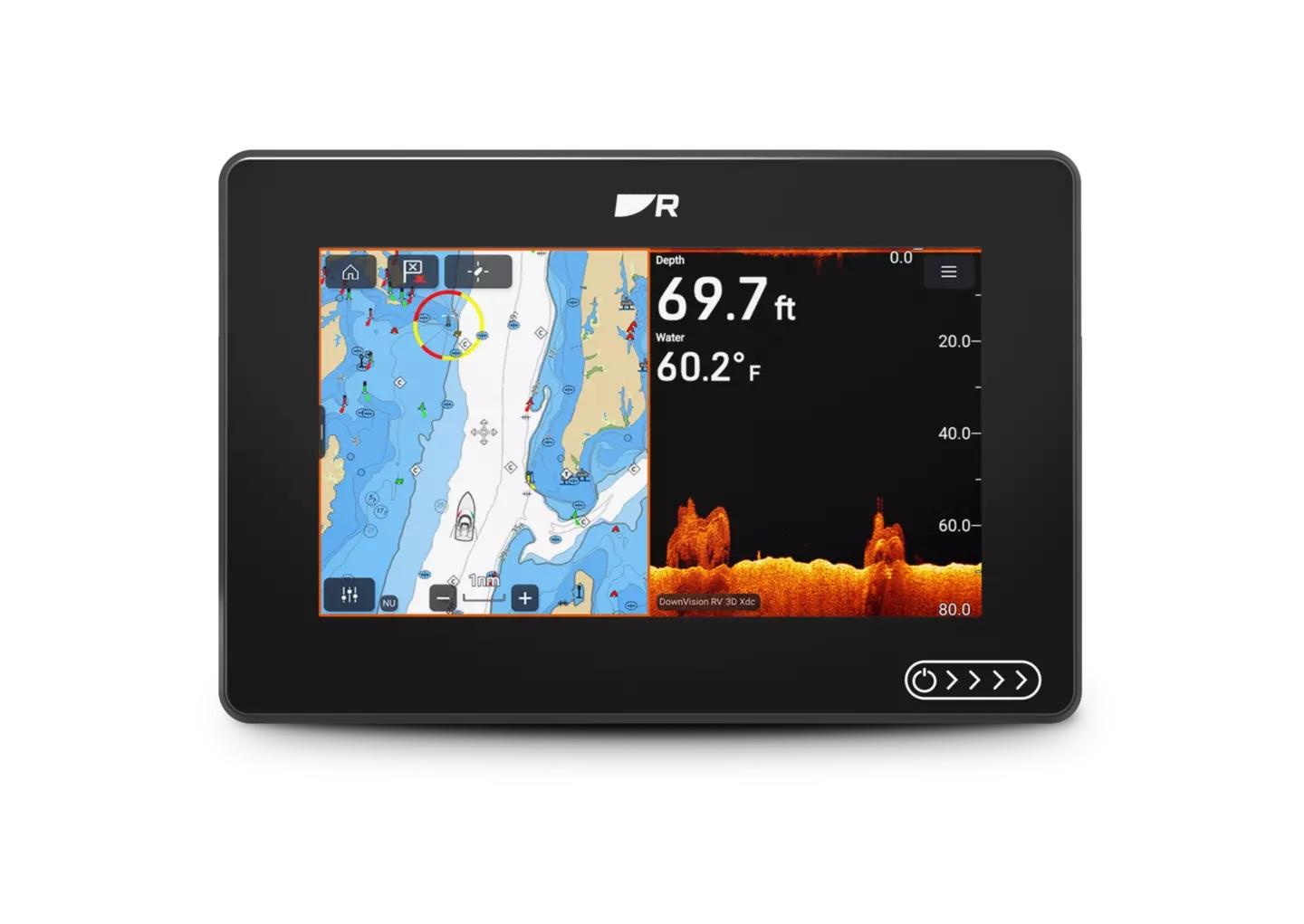 Raymarine Axiom 2 7 RV 7in Chartplotter-Sonar with LHC North America