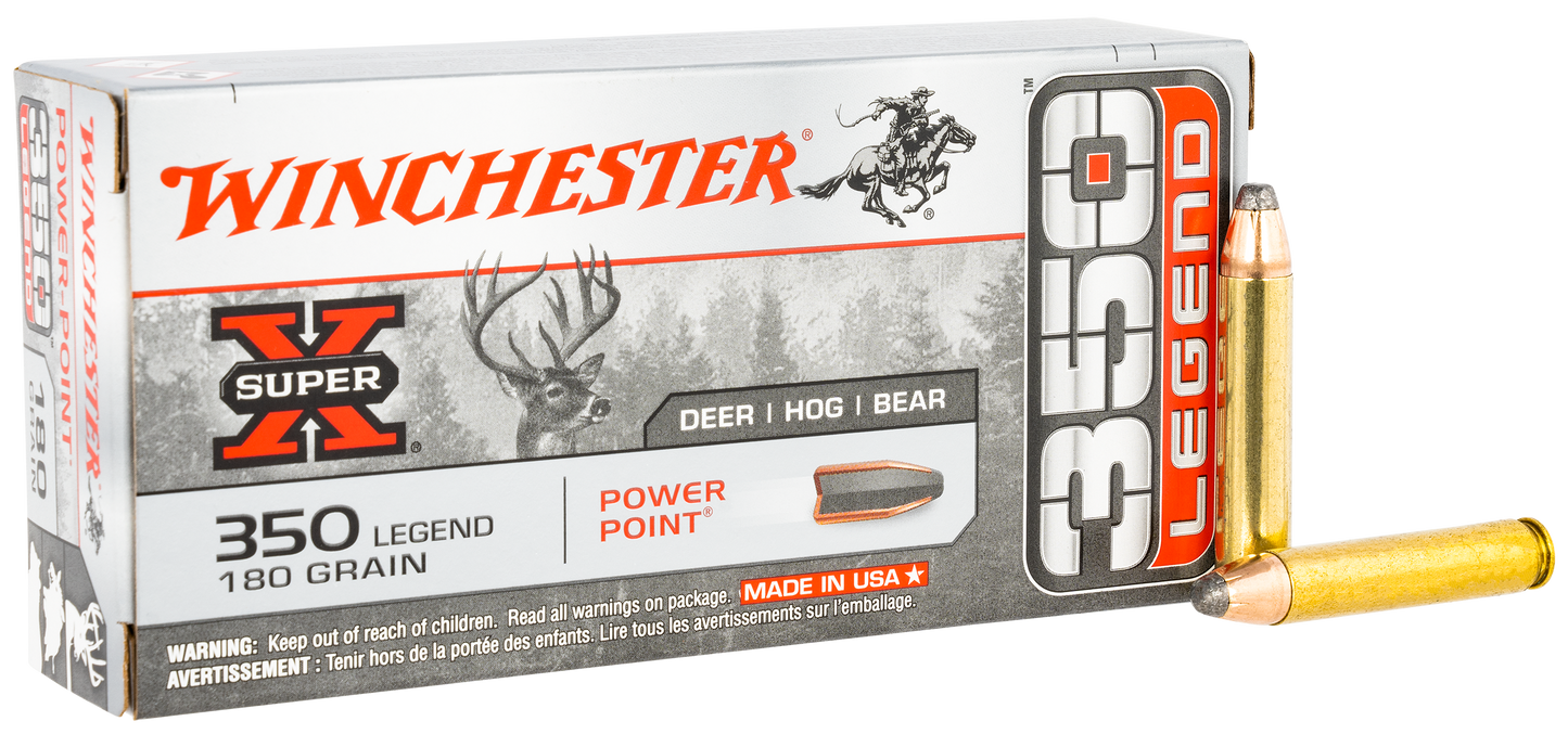 Winchester Ammo Super X, Win X3501 350leg 180 Pp 20/10