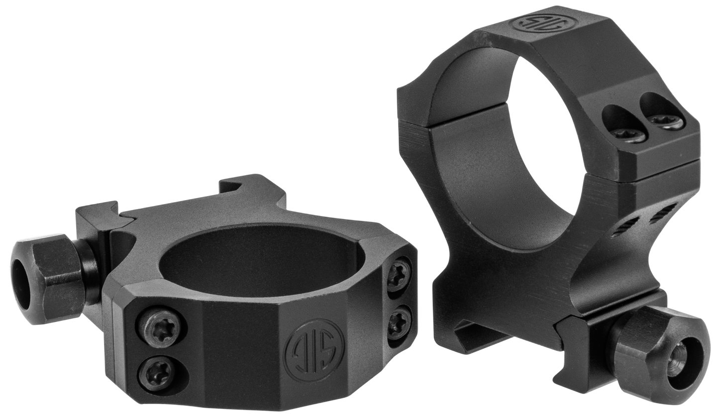 Sig Sauer Electro-optics Alpha1 Hunting, Sig Soa10013 Alpha1 Rings 30mm High Alum Mat Blk