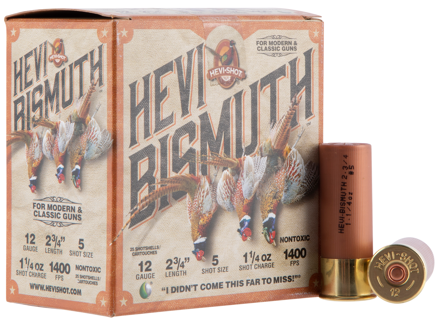 Hevishot Hevi-bismuth, Hevi Hs14715 Bismt Upland 12 2.75 5 11/4 25/10