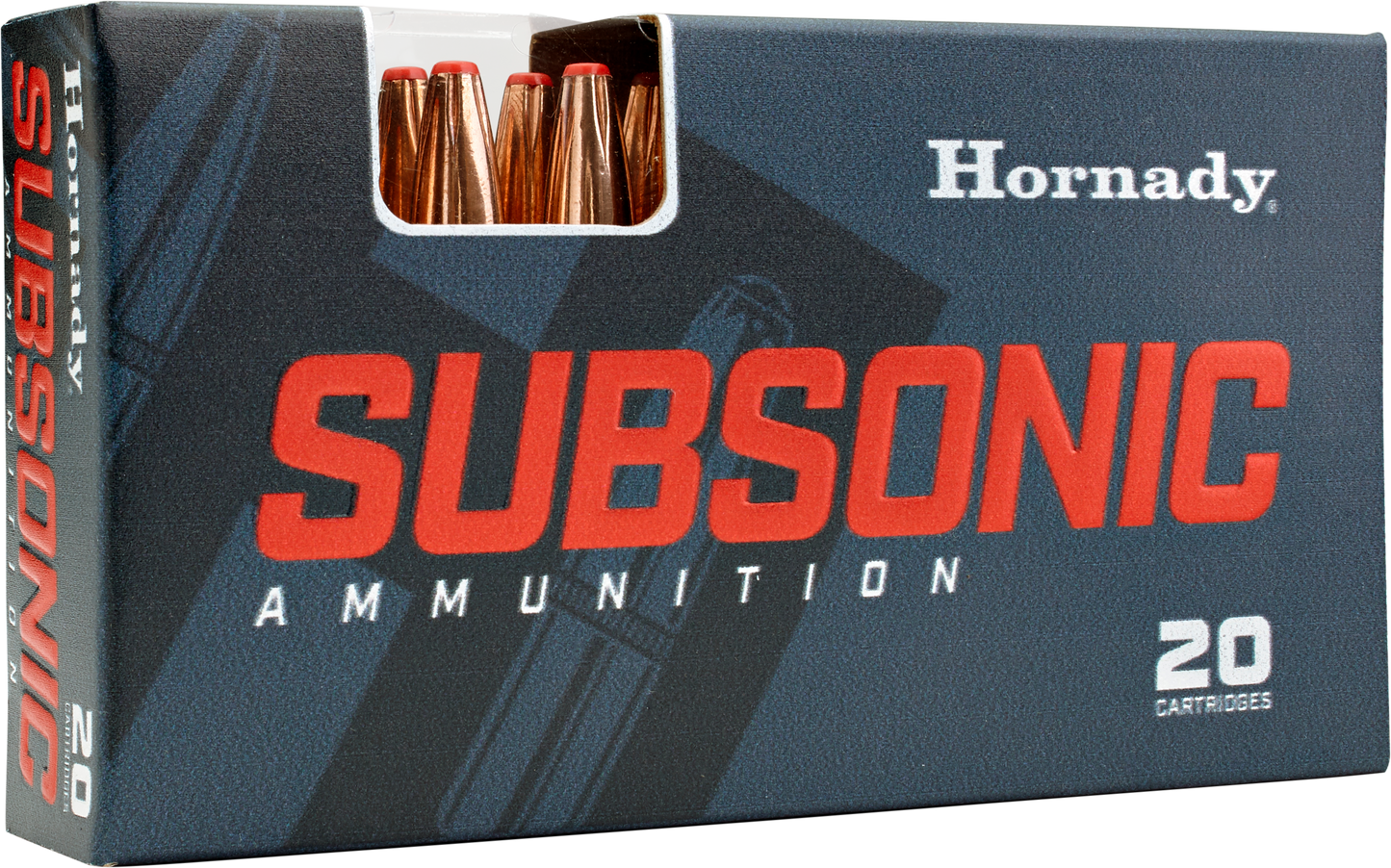 Hornady Subsonic, Horn 90287 Subsonic 9mm 147 Xtp 25/10