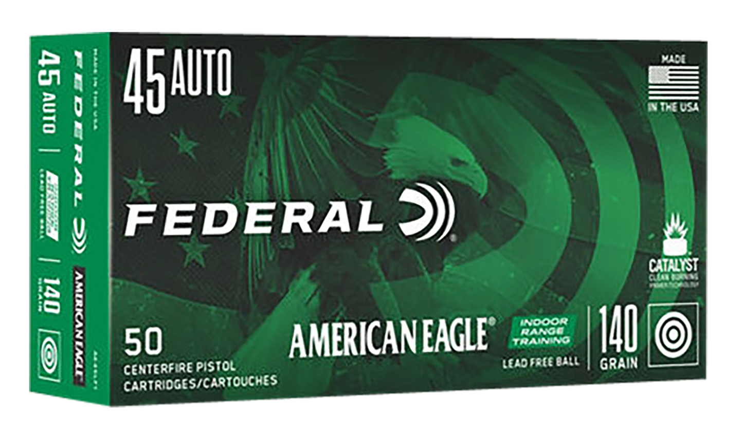 Federal American Eagle, Fed Ae45lf1 45 140 Ldfr Rng 50/10