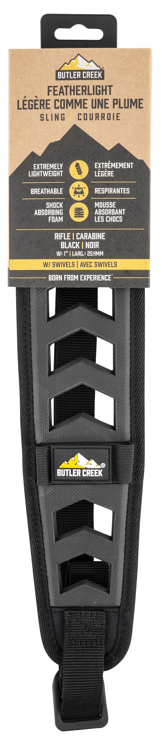 Butler Creek Featherlight, Btlr 190030 Feathrlit Blk Rfl W/swvls Hng Bx E/f