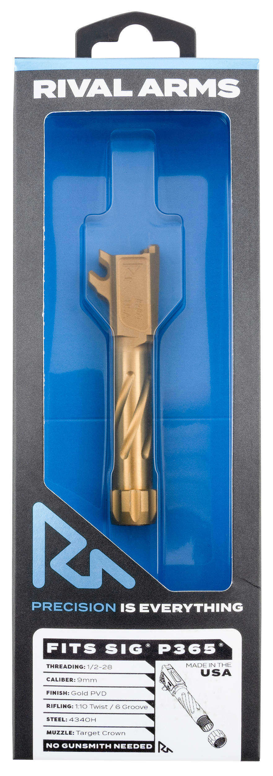 Rival Arms Precision, Rival Ra20p002e Brl Sig365 Thrd Gld