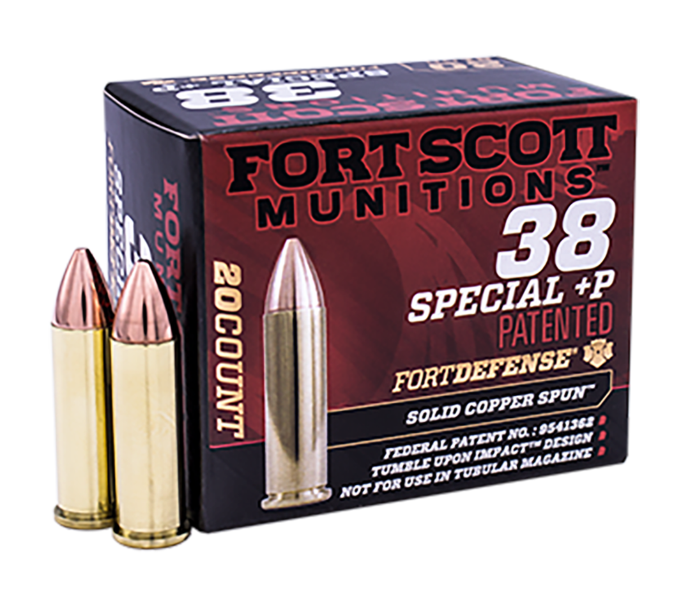 Fort Scott Munitions Tumble Upon Impact (tui), Fsm 38+p-081-scv 38sp +p 81gr Tui 20/25
