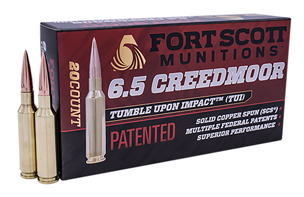 Fort Scott Munitions Tumble Upon Impact (tui), Fsm 65cm-130-scv2 6.5cm 130gr Scs Tui 20/10