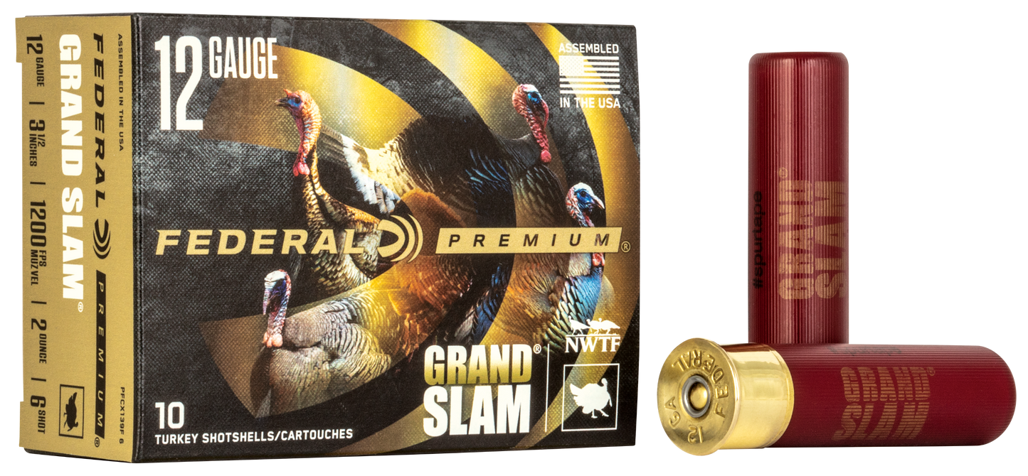 Federal Grand Slam, Fed Pfcx139f6 Grslam 12 3.5 2oz Tky 10/25