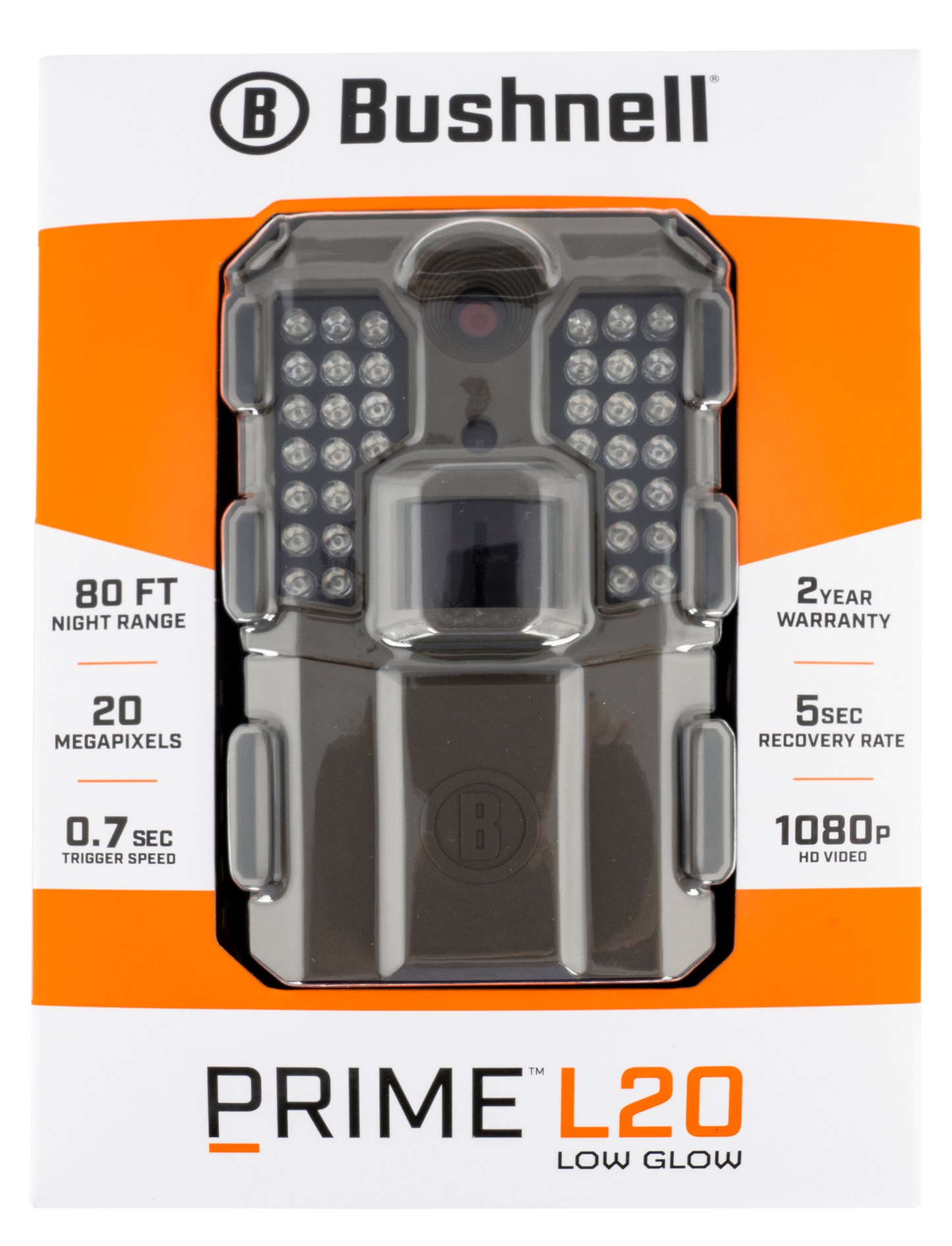 Bushnell Prime, Bush 119930b 20mp Prime Low Glow