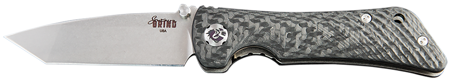 Diamondback Knifeworks Spider Monkey, Sgrin Sg06050008 Spider Mky Tanto Satin Fbr Hndl