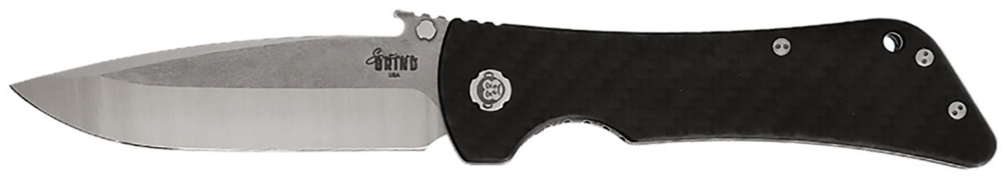 Diamondback Knifeworks Bad Monkey, Sgrin Sg02030008 Bad Mky Emmr Drp Satin Fbr Hndl