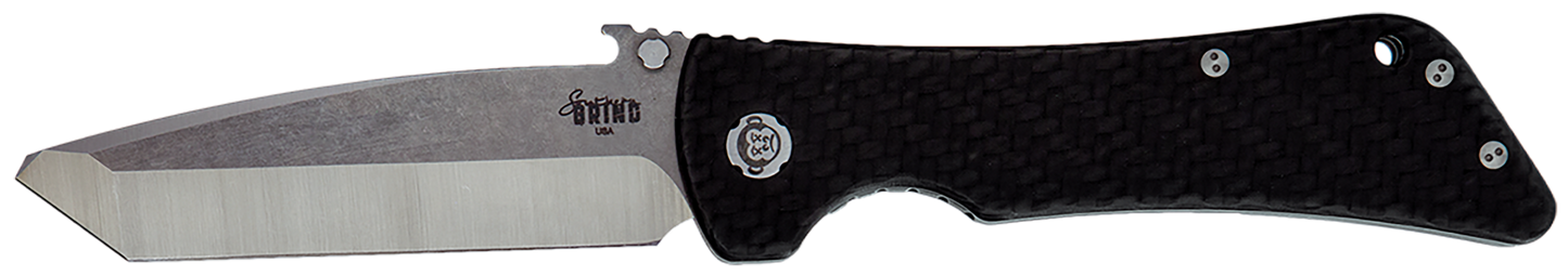 Diamondback Knifeworks Bad Monkey, Sgrin Sg02050008 Bad Mky Emmr Tanto Crbn Fbr Hndl