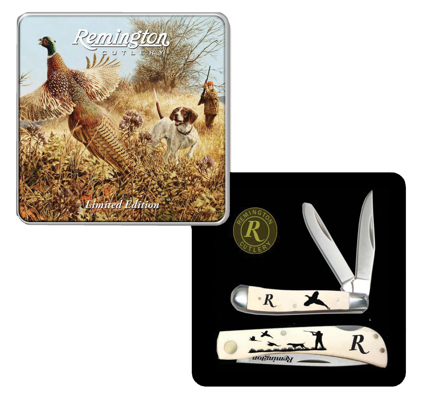 Remington Accessories Flushing Pheasant, Rem 15684 Flushing Pheasant Limited Gift Knf Set