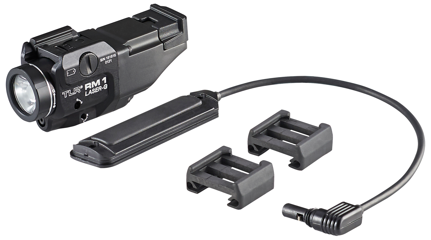 Streamlight Tlr Rm 1, Stl 69443 Tlr Rm 1 Green Rail Mnt 500 Lum