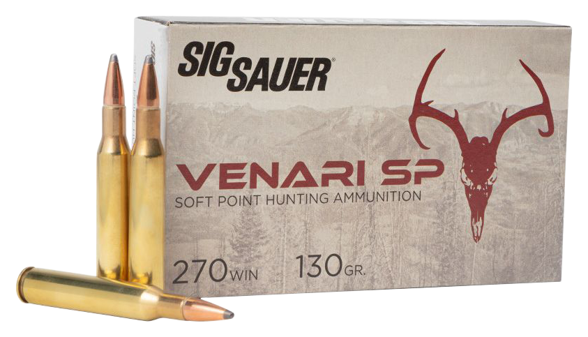 Sig Sauer Venari, Sig V270sp130-20 270 Win 130gr Venari Sp 20/10