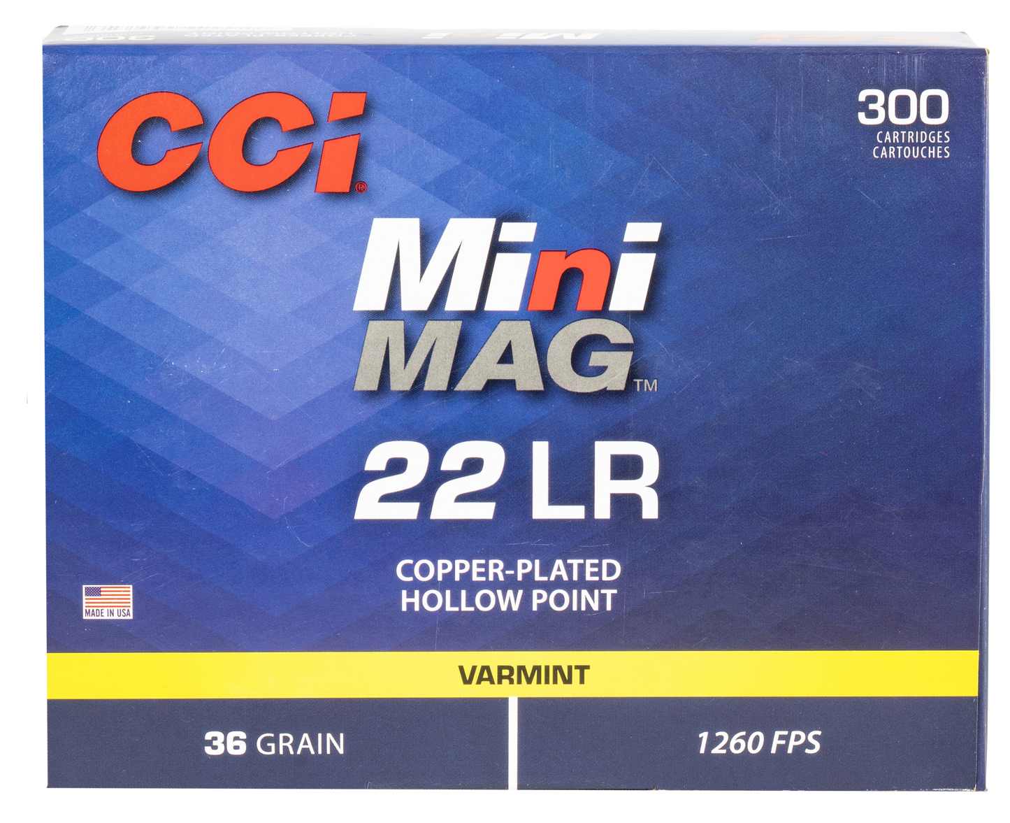Cci Mini-mag, Cci 962 22 Lr Mini Mag 36 Gr Hp 300/10