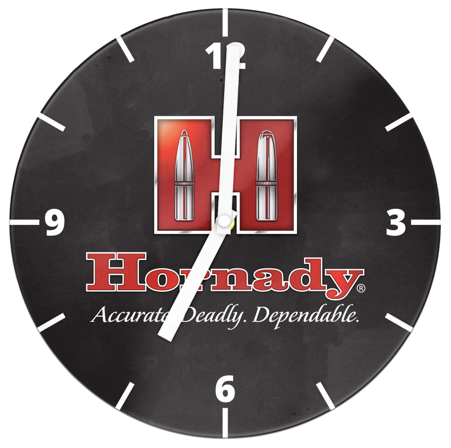 Hornady , Horn 99146 Hornady "h" Clock 18in
