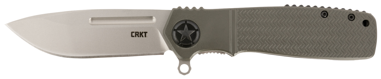 Columbia River , Crkt K252gxp Homefront Astd 3.56 Plain Odg