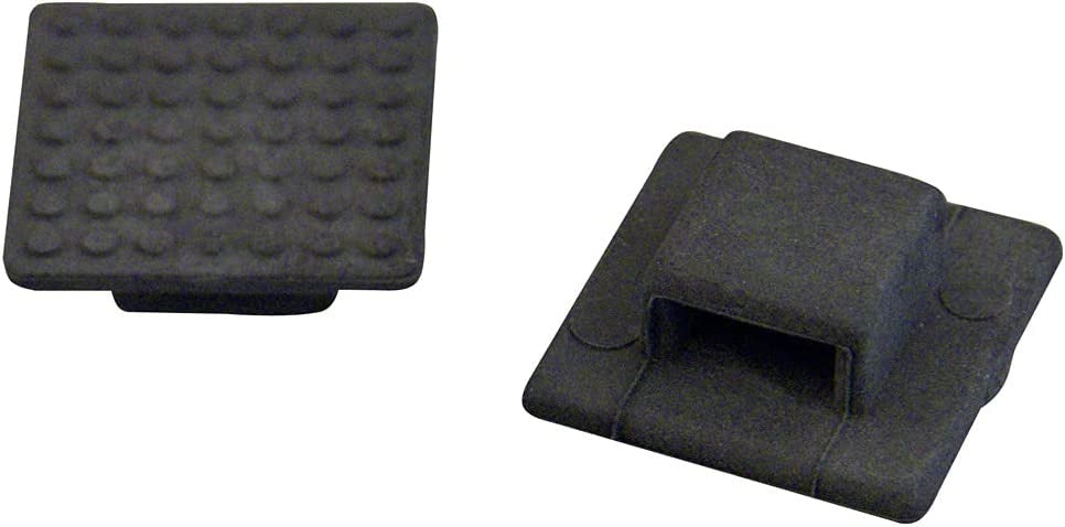 Weld Mount AT-3 Wire Tie Mount, Small Black 100 Pack AT-3-100B
