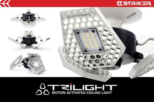 Striker Trilight Motion - Activated Garage/work Light