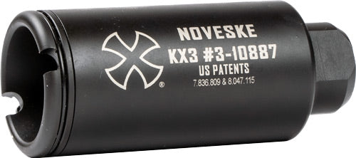 Noveske Flash Hider Kx3-556p - 1/2x28" Black Nitride