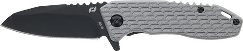Schrade Knife Tenacity Folder - 2.5" Aus-10 Black/grey