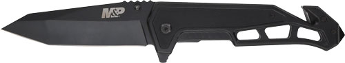 S&w Knife M&p Border Guard Spr - Assist 3.99" W/strap Cutter