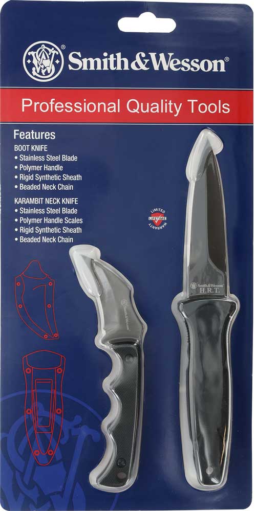 S&w Knife Boot/karambit Neck - Knife Set W/sheaths Promoq3<