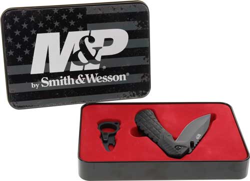 S&w Knife Folder/bottle Opener - W/gift Tin Promoq4<