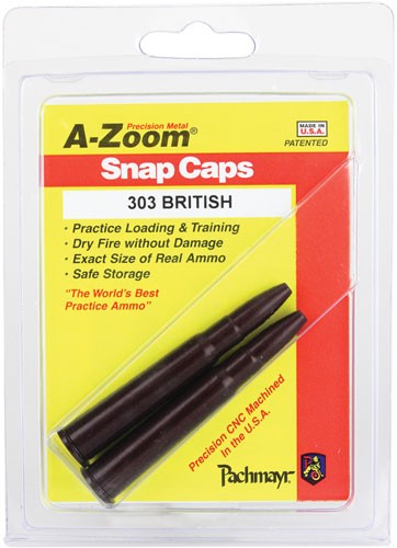 A-zoom Metal Snap Cap .303 - British 2-pack